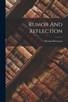 Rumor And Reflection 101704841X Book Cover