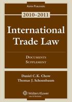 International Trade Law Documents Supplement 2008 0735570906 Book Cover