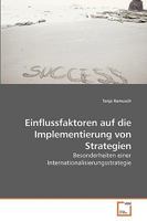 Einflussfaktoren auf die Implementierung von Strategien 3639253809 Book Cover