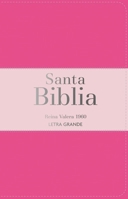Biblia RVR 1960 Letra Grande Tamaño Manual Tricolor Rosa Oscuro Rosa Claro con Cierre e Índice (Bible RVR 1960 Large Print Handsize LeatherLike ... Pink Indexed with Zipper (Spanish Edition) 8418853352 Book Cover