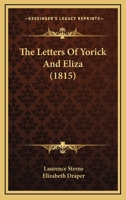 The Letters Of Yorick And Eliza 1275599370 Book Cover