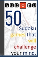 50 Sudoku games that will challenge your mind. B08WS9FZCH Book Cover