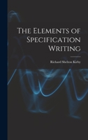 The Elements of Specification Writing 1015665128 Book Cover