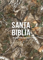 Biblia RVR 1960 Compacta Símil Piel Camuflaje Hojas Verde (Bible RVR 1960 Compact Size LeatherLike Green Leaves Camouflage (Spanish Edition) 8418853492 Book Cover