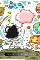 Sketch Book: Aerospace Theme Cover 1081636777 Book Cover