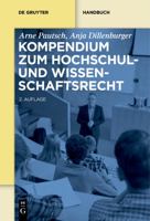 Kompendium zum Hochschul- und Wissenschaftsrecht 3110579693 Book Cover