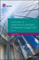 Codification of Statements on Standards for Attestation Engagements, January 2018 (AICPA) 1948306395 Book Cover