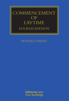 Commencement of Laytime 1859781969 Book Cover