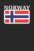 Wikstroem - Notes: Norwegen Flagge - Monatsplaner 15,24 x 22,86 1686361939 Book Cover