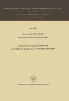 Die Bestimmung Der Dichte Des Interstellaren Gases Aus 21-CM-Beobachtungen 366306073X Book Cover