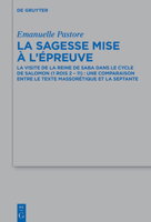 La sagesse mise à l'épreuve (French Edition) 3119149756 Book Cover