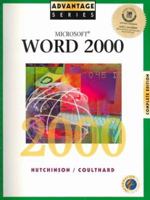 Advantage Series: Microsoft Word 2000 Complete Edition 0072348119 Book Cover