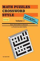 Math Puzzles Crossword Style Vol. 2 (travel size) 1546409572 Book Cover