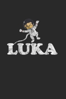 Luka Notebook: Individualized Diary Journal 6x9 inches with 120 Lined Pages Personalized Notebook For Kids 1671389697 Book Cover