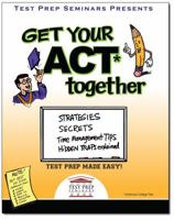 Get Your ACT Together 0985944706 Book Cover