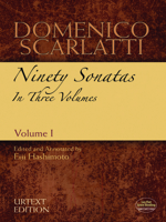 Domenico Scarlatti: Ninety Sonatas in Three Volumes, Volume I 0486486087 Book Cover