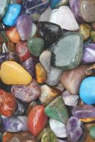 Tumbled Gemstones Book of Shadows: A Grimoire 1092986413 Book Cover
