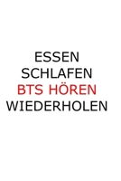 BTS: Notizbuch für BTS fans, (German Edition) 1673207065 Book Cover