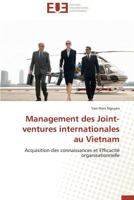 Management Des Joint-Ventures Internationales Au Vietnam 3841731198 Book Cover