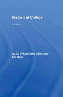 Dyslexia at College 0415404177 Book Cover