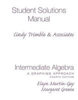 Student Solutions Manual for Intermediate Algebra: A Graphing Approach 0136031269 Book Cover