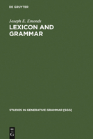 Lexicon and Grammar 3110166895 Book Cover