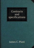 Contracts and Specifications 1017300526 Book Cover