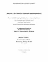 Improving Crop Estimates by Integrating Multiple Data Sources 030946529X Book Cover