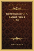 Reminiscences Of A Radical Parson 1166181154 Book Cover