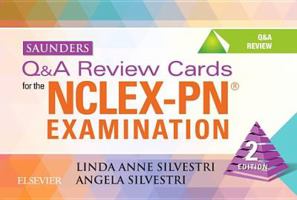 Saunders Q&A Review Cards for the Nclex-Pn? Examination 0323290612 Book Cover