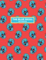 The Blue Devil Skull Notebook: Lined, Soft Cover, Letter Size (8.5x11) Ruled Notebook & Journal for students, Kids & Teens. For school and college, writing and notes. 1691420565 Book Cover