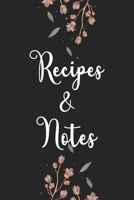 Recipes and notes.: My recipe book to write in make your own cookbook. B084B2Y3DP Book Cover