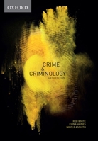 Crime and Criminology 0195517326 Book Cover