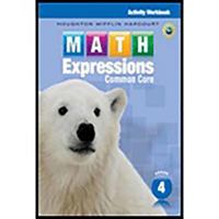 Houghton Mifflin Harcourt Math Expressions: Activity Workbook Grade 4 0547824165 Book Cover