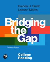 Bridging the Gap: College Reading 0135808146 Book Cover
