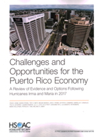 Challenges and Opportunities for the Puerto Rico Economy : A Review of Evidence and Options Following Hurricanes Irma and Maria In 2017 1977403255 Book Cover