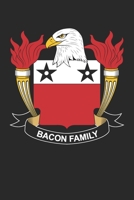 Bacon: Bacon Coat of Arms and Family Crest Notebook Journal (6 x 9 - 100 pages) 170998855X Book Cover