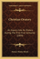 Christian oratory 1164604465 Book Cover