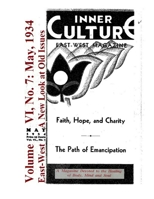 Volume VI No 7: May, 1934: East-West: A New Look at Old Issues (Castellano-Hoyt Presents a New Look at Old Issues) (Volume 6) 1724656511 Book Cover