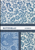 Blütenblau Notizbuch (German Edition) 3750434166 Book Cover