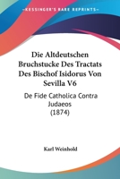 Die Altdeutschen Bruchstucke Des Tractats Des Bischof Isidorus Von Sevilla V6: De Fide Catholica Contra Judaeos (1874) 1120437873 Book Cover
