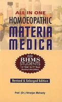 All in One - Homoepathic Materia Medica: For BHMS Students 1st Year to 4th Year 8131900789 Book Cover