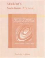 Student Solutions Manual for Applied Statistics for Engineers and Physical Scientists 0321572718 Book Cover