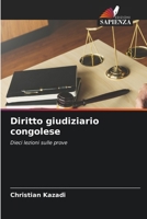Diritto giudiziario congolese (Italian Edition) 620933346X Book Cover