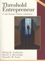 Threshold Entrepreneur: A New Business Venture Simulation, Team Version Book and Disk 0130206334 Book Cover