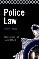 Police Law 0199594821 Book Cover