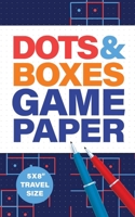 Dots & Boxes Game Paper 5x8" Travel Size: Scorecard and Game Rules Included B083XX4J2T Book Cover