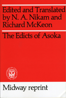 Edicts of Asoka (Midway Reprint Series) 0226586111 Book Cover