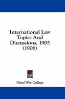 International Law Topics and Discussions 1245328743 Book Cover