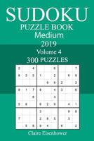 300 Medium Sudoku Puzzle Book 2019 1727258134 Book Cover